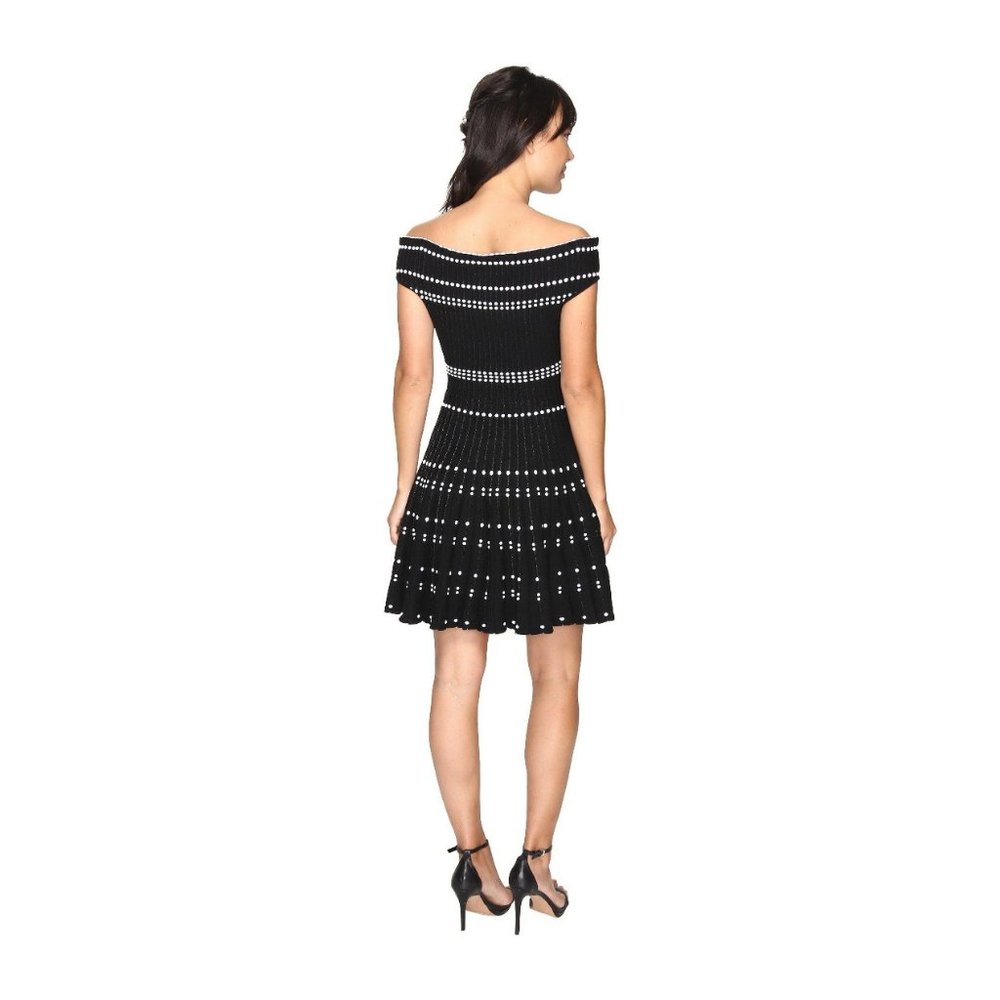 Adelyn Rae Bella Sweater Knit Off Shoulder Dress - Picture 2 of 11